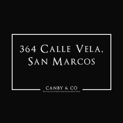 364 Calle Vela, San Marcos